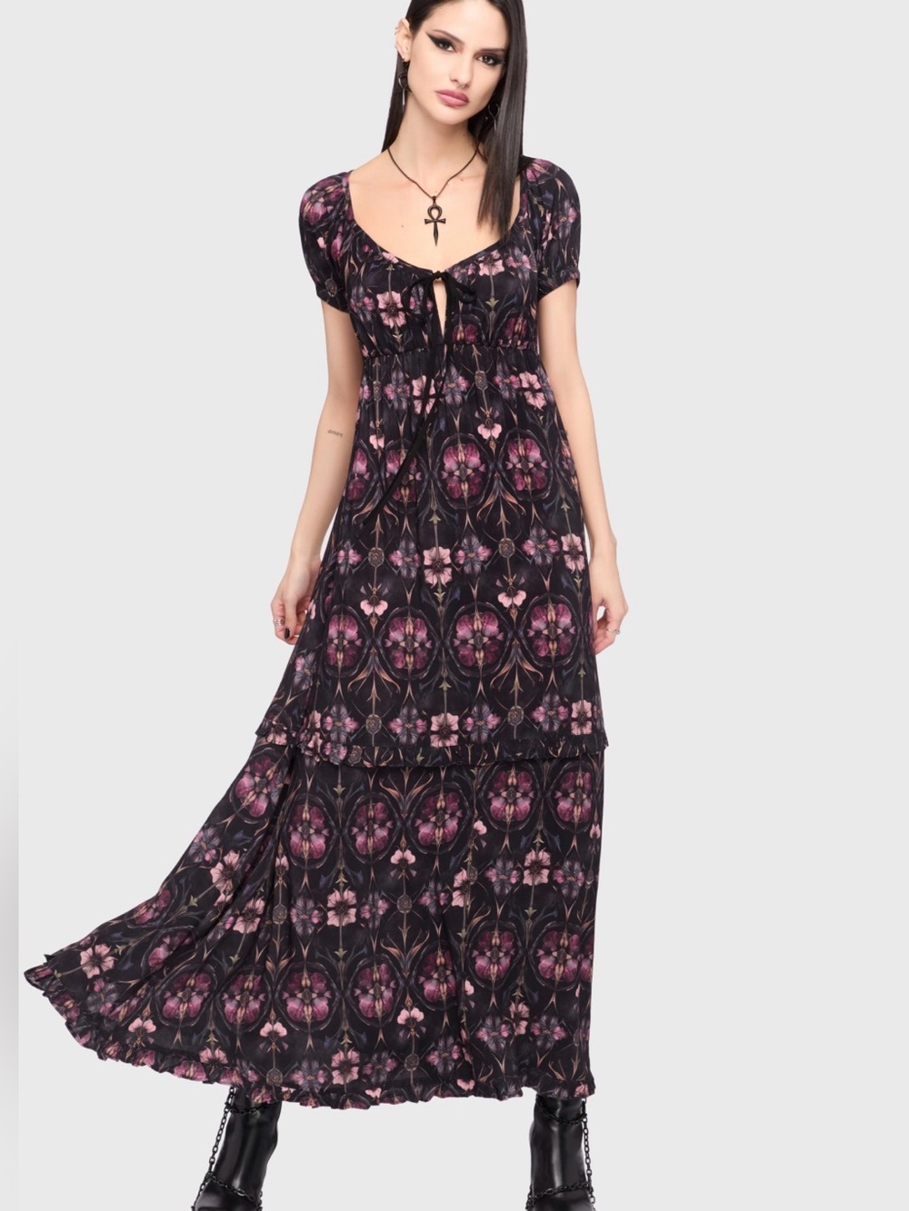 Killstar garden altar maxi dress size S. NWT